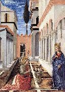 Fra Carnevale The Annunciation oil on canvas